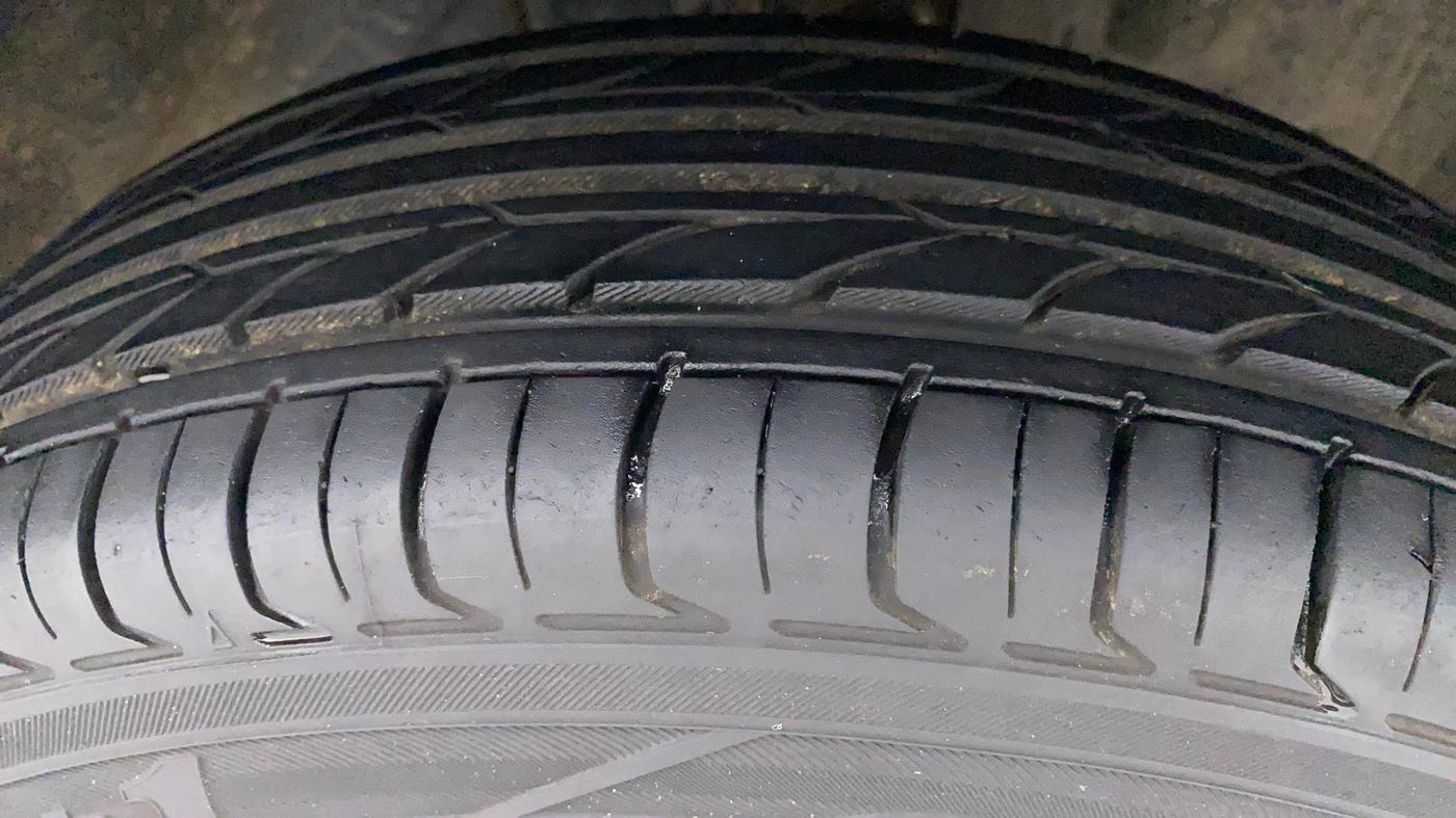2018 Datsun Go Plus T, Petrol, Manual, 14,668 km, Right Front Tyre Tread