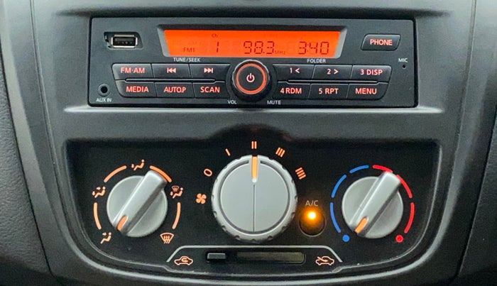 2018 Datsun Go Plus T, Petrol, Manual, 14,668 km, Infotainment System