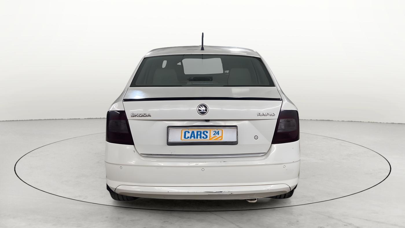 2018 Skoda Rapid STYLE 1.5 TDI AT, Diesel, Automatic, 59,030 km, Back/Rear
