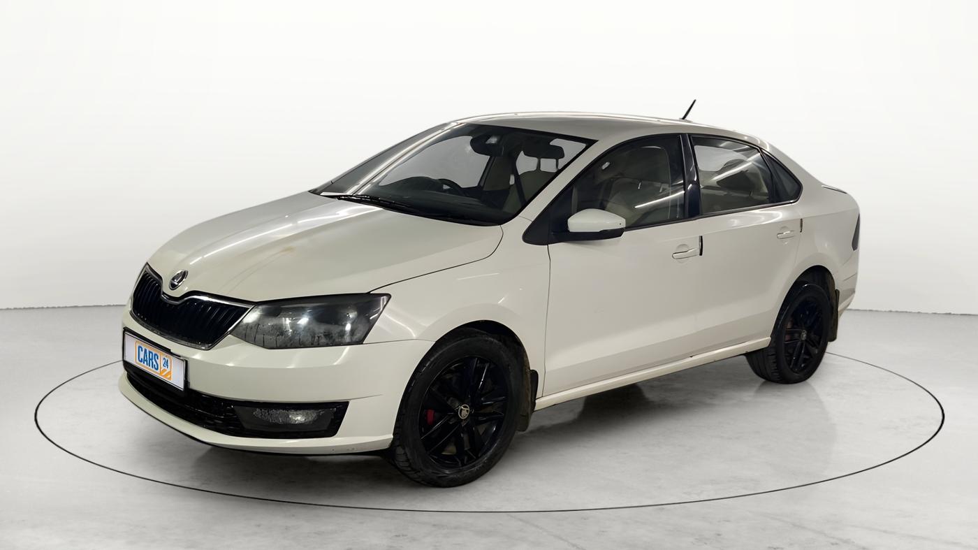 2018 Skoda Rapid STYLE 1.5 TDI AT, Diesel, Automatic, 59,030 km, Left Front Diagonal