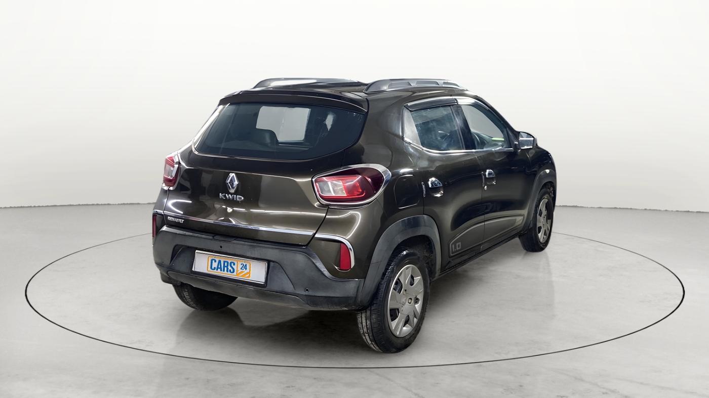 2020 Renault Kwid RXT 1.0 (O), Petrol, Manual, 56,988 km, Right Back Diagonal