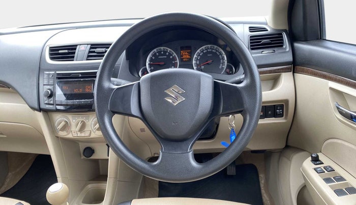 2015 Maruti Swift Dzire VXI, Petrol, Manual, 30,922 km, Steering Wheel Close Up