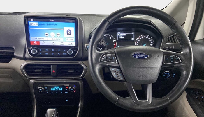 2019 Ford Ecosport TITANIUM + 1.5L PETROL AT, Petrol, Automatic, 23,929 km, Steering Wheel Close Up