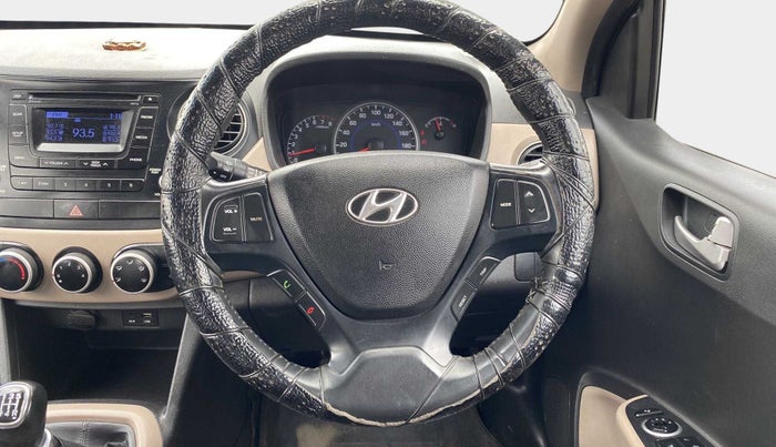 2015 Hyundai Grand i10 ASTA 1.2 KAPPA VTVT, Petrol, Manual, 67,259 km, Steering Wheel Close Up