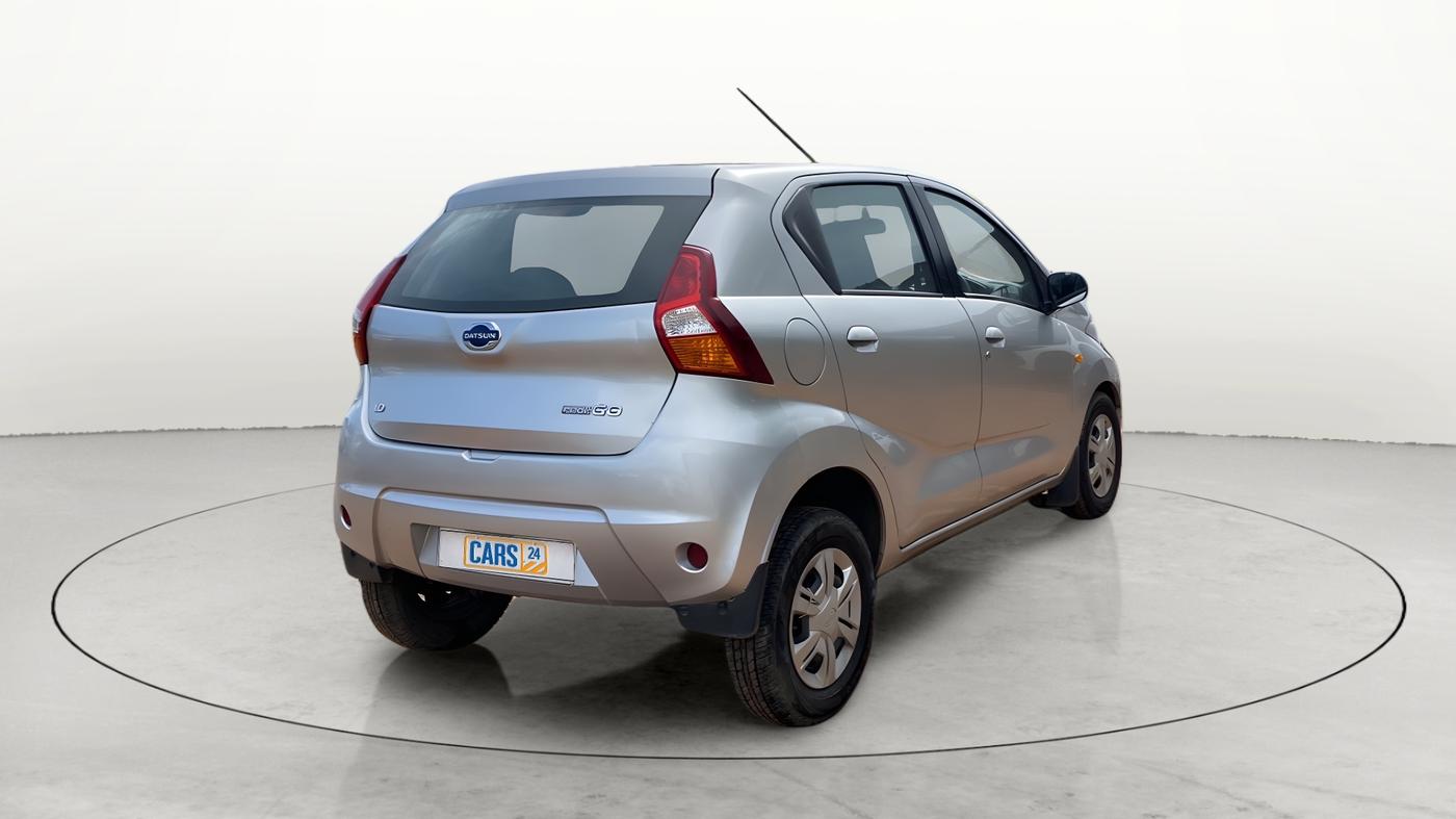 2018 Datsun Redi Go T(O) 1.0 AMT, Petrol, Automatic, 5,143 km, Right Back Diagonal