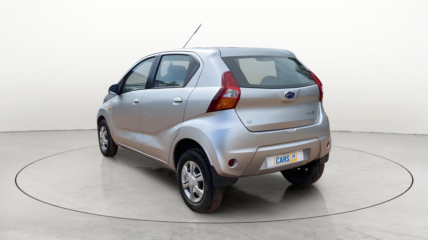 2018 Datsun Redi Go T(O) 1.0 AMT, Petrol, Automatic, 5,143 km, Left Back Diagonal