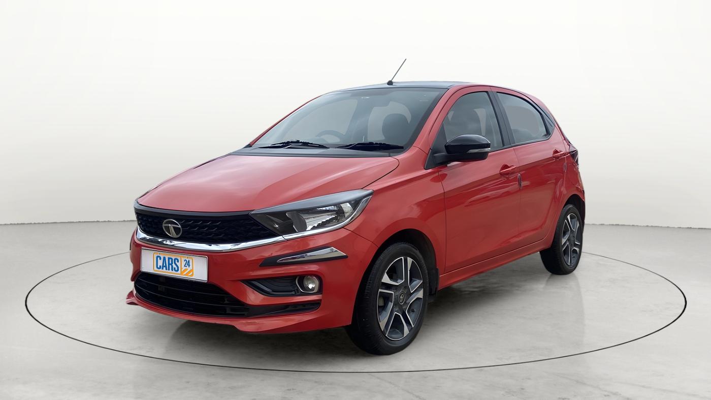 2020 Tata Tiago XZA PLUS DUAL TONE PETROL, Petrol, Automatic, 27,079 km, Left Front Diagonal
