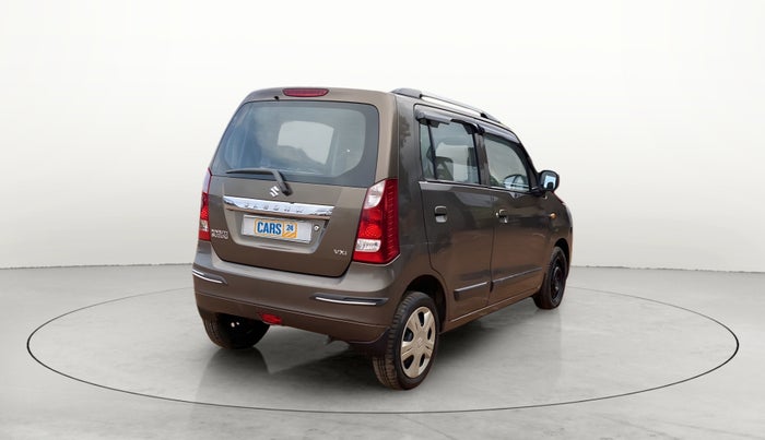 2014 Maruti Wagon R 1.0 VXI, Petrol, Manual, 76,964 km, Right Back Diagonal