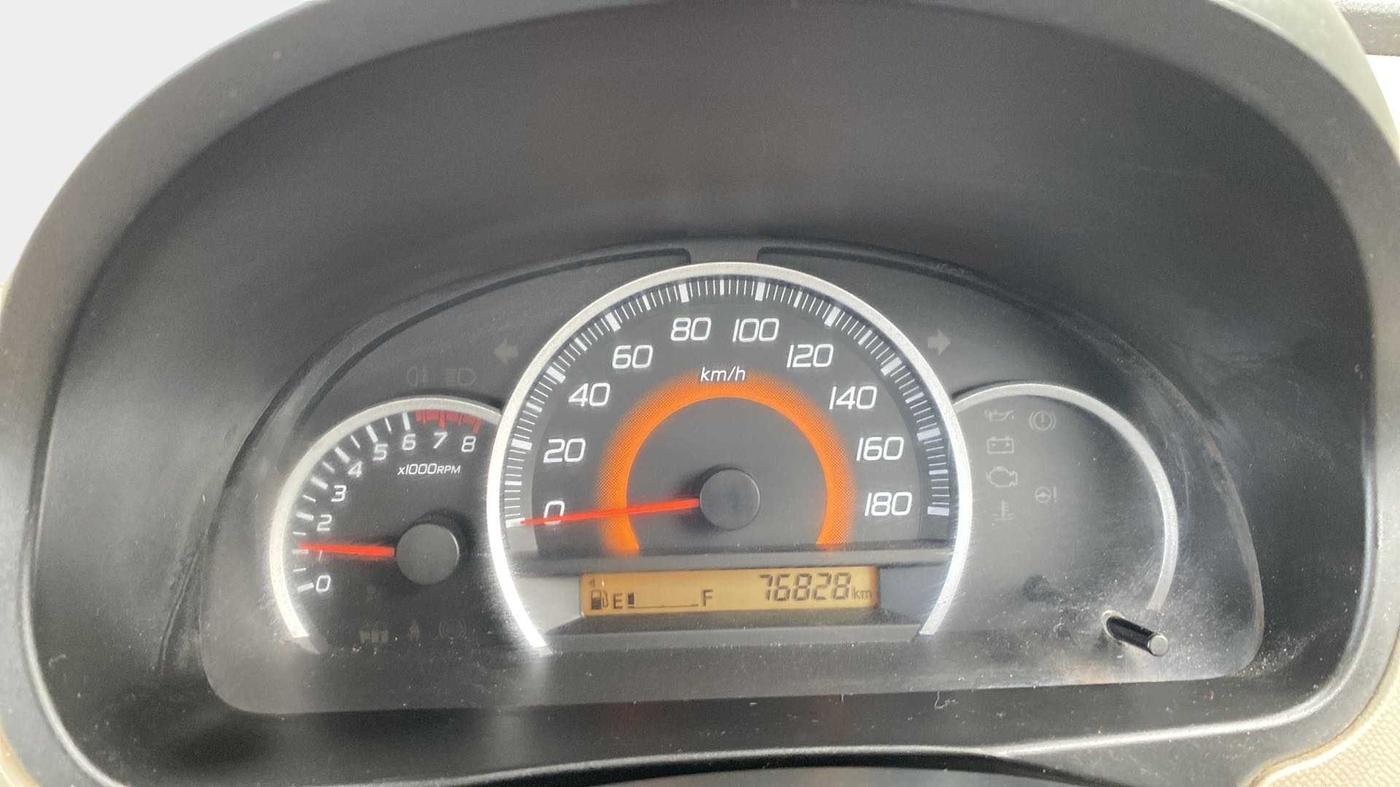 2014 Maruti Wagon R 1.0 VXI, Petrol, Manual, 76,964 km, Odometer Image