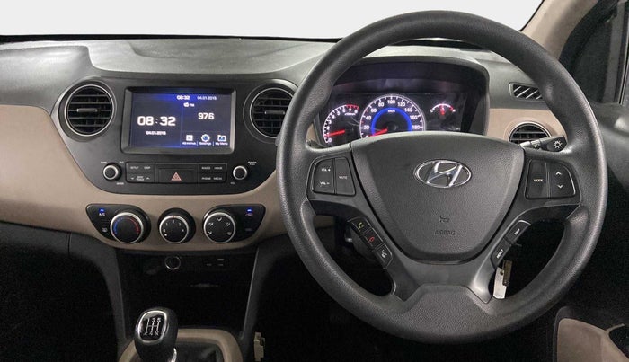 2017 Hyundai Grand i10 SPORTZ (O) 1.2 KAPPA VTVT, Petrol, Manual, 37,022 km, Steering Wheel Close Up