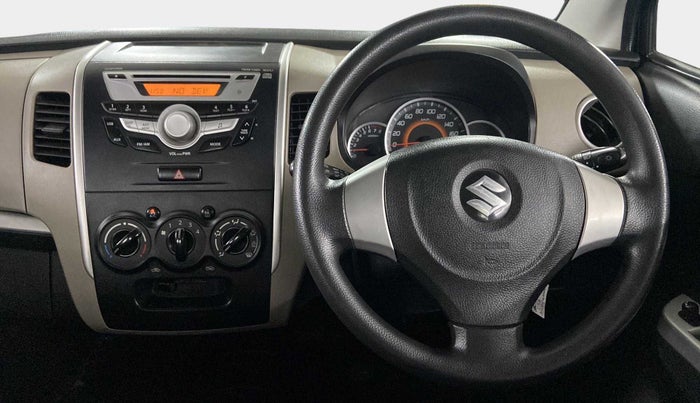 2016 Maruti Wagon R 1.0 VXI OPT, Petrol, Manual, 28,785 km, Steering Wheel Close Up