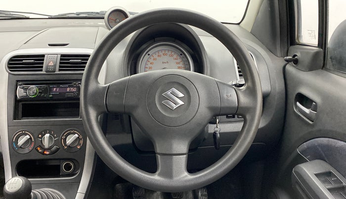 2010 Maruti Ritz VXI, Petrol, Manual, 79,984 km, Steering Wheel Close Up