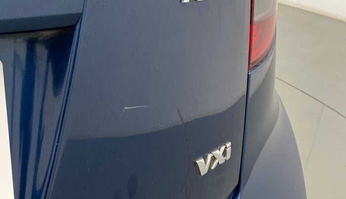 2010 Maruti Ritz VXI, Petrol, Manual, 79,984 km, Dicky (Boot door) - Minor scratches