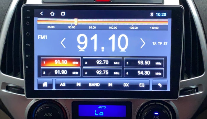 2012 Hyundai i20 SPORTZ 1.4 AT, Petrol, Automatic, 89,968 km, Infotainment System