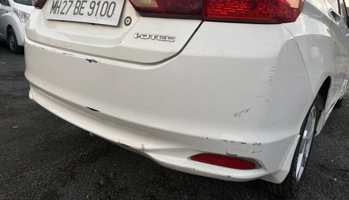 2014 Honda City 1.5L I-DTEC V, Diesel, Manual, 1,09,296 km, Rear bumper - Minor scratches