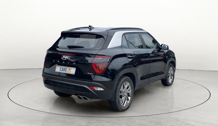 2020 Hyundai Creta SX (O) 1.4 TURBO DCT, Petrol, Automatic, 16,817 km, Right Back Diagonal