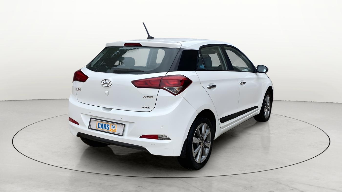2016 Hyundai Elite i20 ASTA 1.2, Petrol, Manual, 12,000 km, Right Back Diagonal