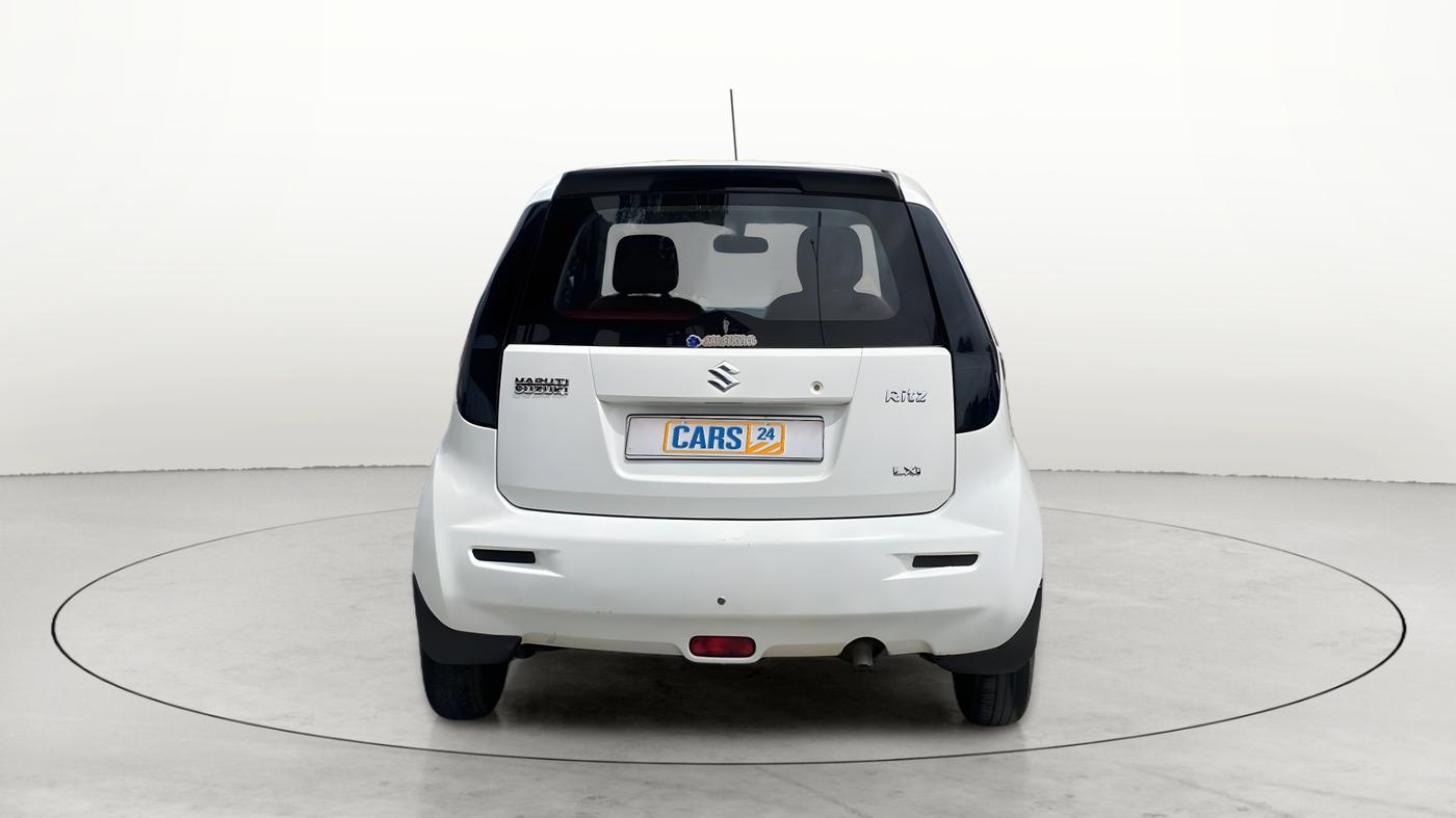 2011 Maruti Ritz LXI, Petrol, Manual, 1,06,880 km, Back/Rear