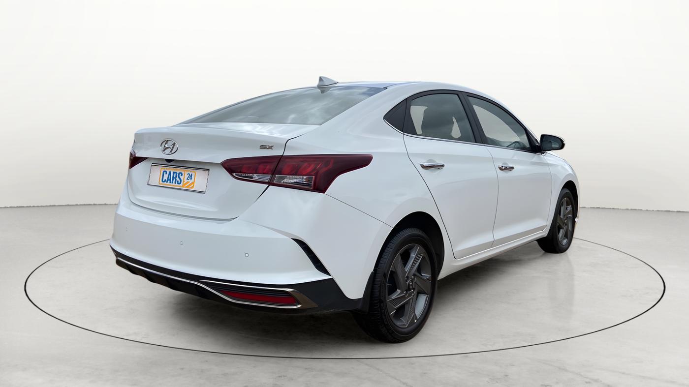 2020 Hyundai Verna SX 1.5 VTVT, Petrol, Manual, 28,585 km, Right Back Diagonal