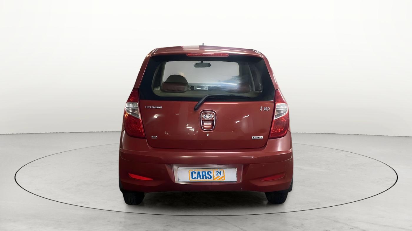 2012 Hyundai i10 SPORTZ 1.2, Petrol, Manual, 33,803 km, Back/Rear