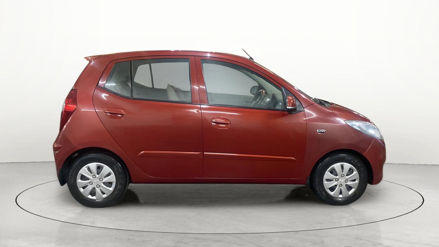 2012 Hyundai i10 SPORTZ 1.2, Petrol, Manual, 33,803 km, Right Side View