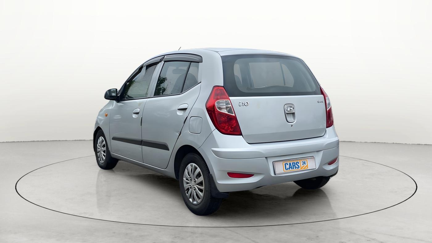 2016 Hyundai i10 SPORTZ 1.1, CNG, Manual, 1,07,049 km, Left Back Diagonal