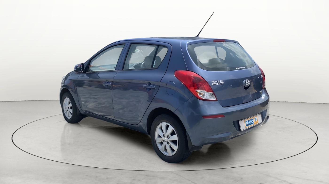 2012 Hyundai i20 SPORTZ 1.2, Petrol, Manual, 1,00,860 km, Left Back Diagonal
