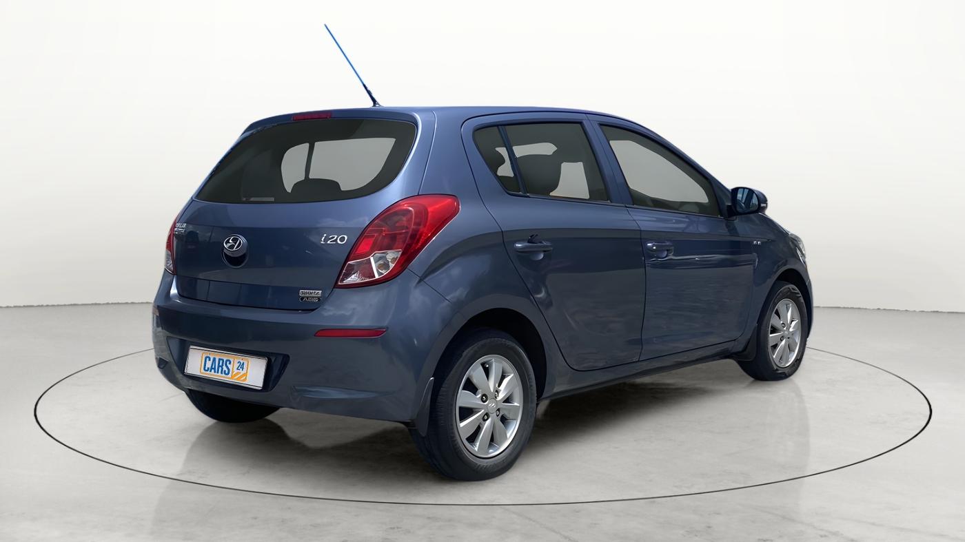 2012 Hyundai i20 SPORTZ 1.2, Petrol, Manual, 1,00,860 km, Right Back Diagonal