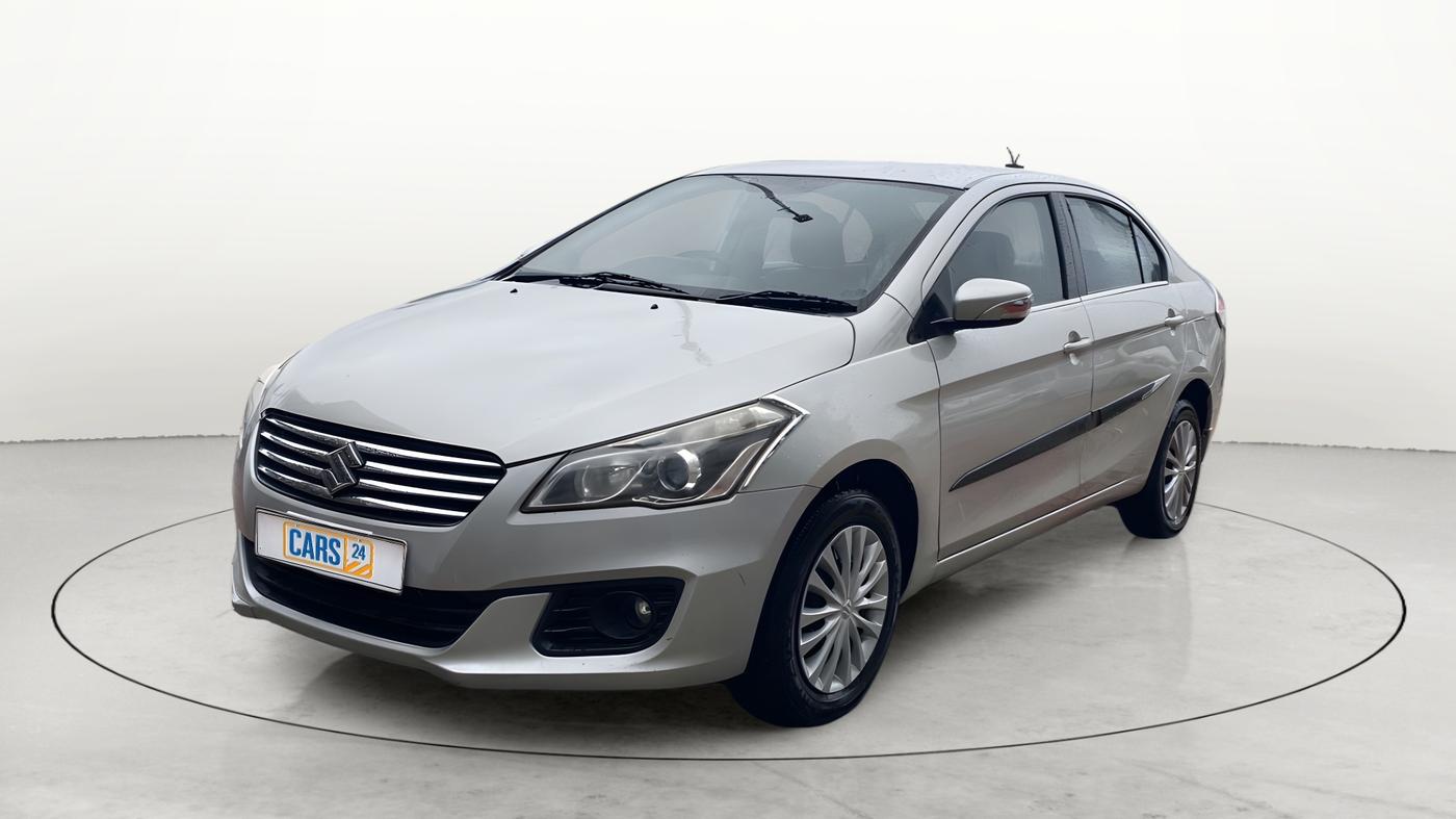 2018 Maruti Ciaz SIGMA 1.4 MT PETROL, Petrol, Manual, 42,943 km, Left Front Diagonal