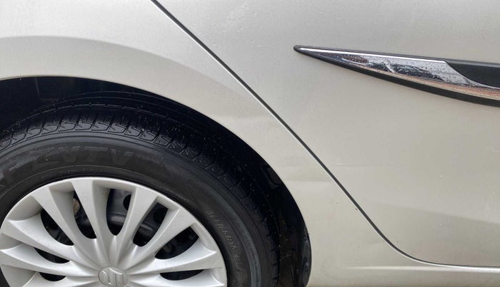 2018 Maruti Ciaz SIGMA 1.4 MT PETROL, Petrol, Manual, 42,943 km, Right quarter panel - Slightly dented