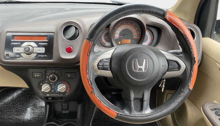 2013 Honda Brio S MT, Petrol, Manual, 66,139 km, Steering Wheel Close Up