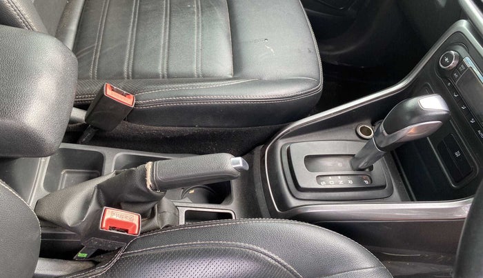 2019 Ford Ecosport TITANIUM + 1.5L PETROL AT, Petrol, Automatic, 57,263 km, Gear Lever