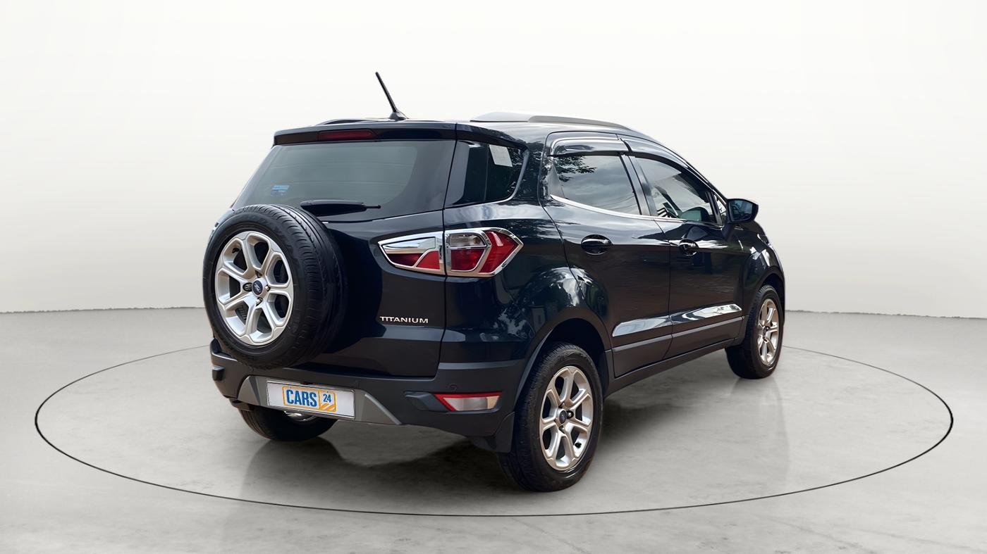2019 Ford Ecosport TITANIUM + 1.5L PETROL AT, Petrol, Automatic, 57,263 km, Right Back Diagonal