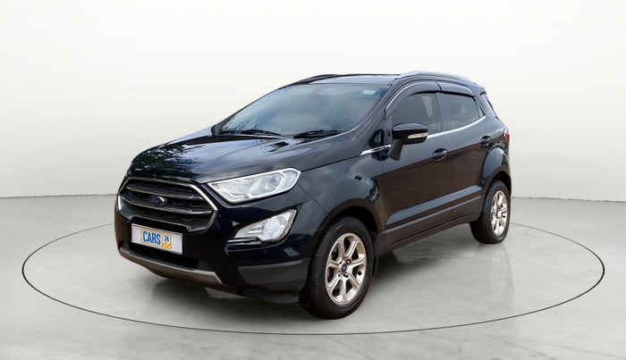 2019 Ford Ecosport TITANIUM + 1.5L PETROL AT, Petrol, Automatic, 57,263 km, Left Front Diagonal