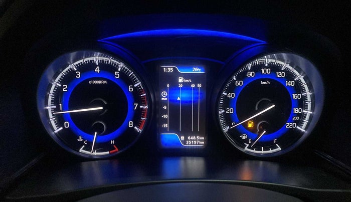 2019 Maruti Baleno ALPHA PETROL 1.2, Petrol, Manual, 35,175 km, Odometer Image
