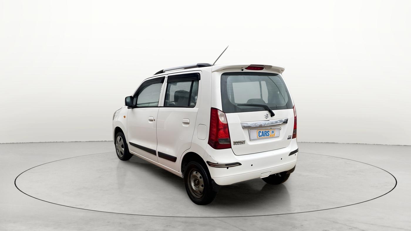 2018 Maruti Wagon R 1.0 VXI (O) AMT, Petrol, Automatic, 29,472 km, Left Back Diagonal