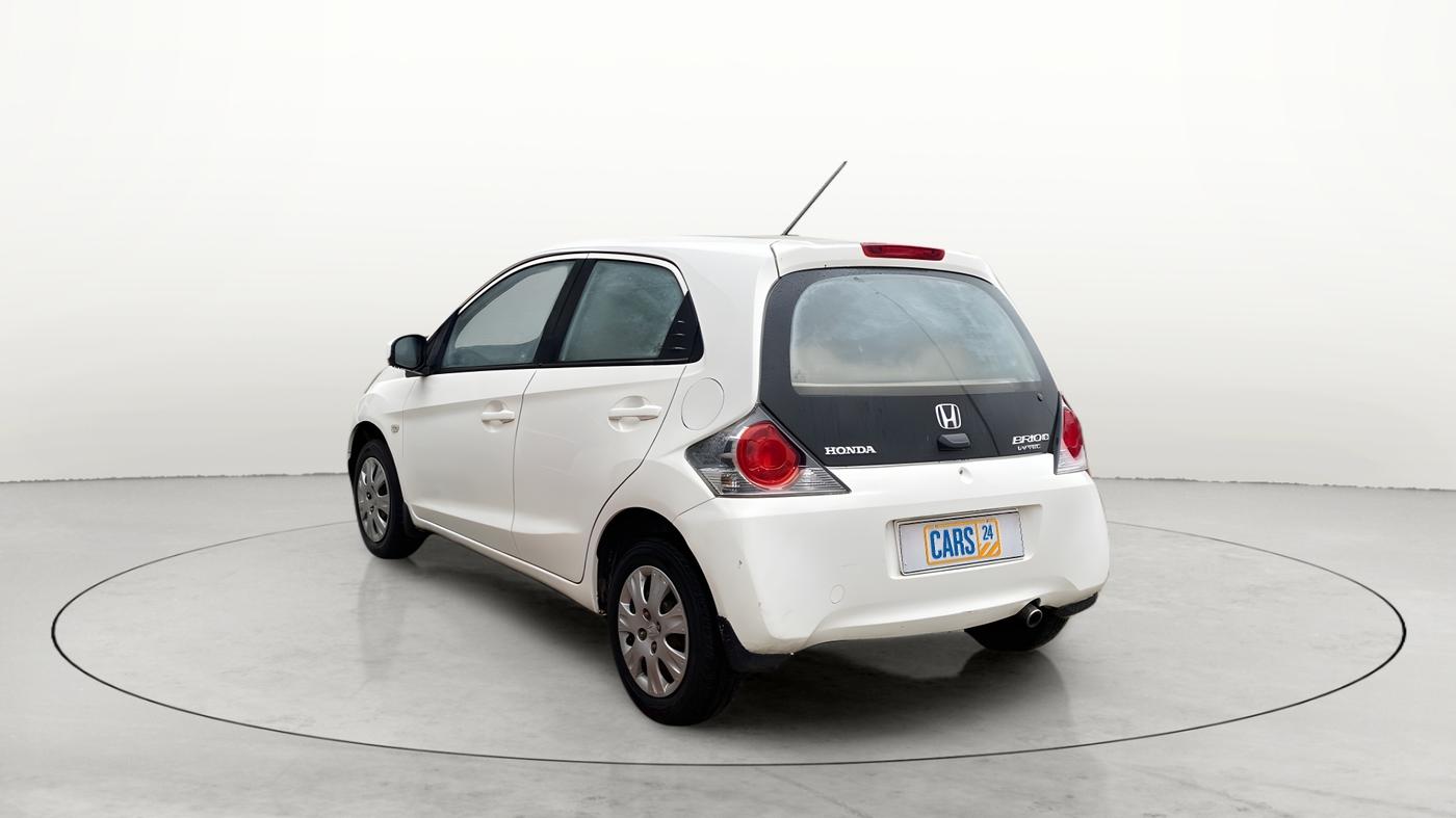 2013 Honda Brio S MT, Petrol, Manual, 38,642 km, Left Back Diagonal