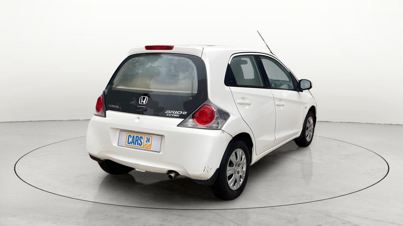 2013 Honda Brio S MT, Petrol, Manual, 38,642 km, Right Back Diagonal