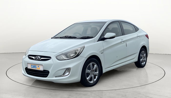 2013 Hyundai Verna FLUIDIC 1.6 VTVT EX, Petrol, Manual, 1,18,059 km, Left Front Diagonal
