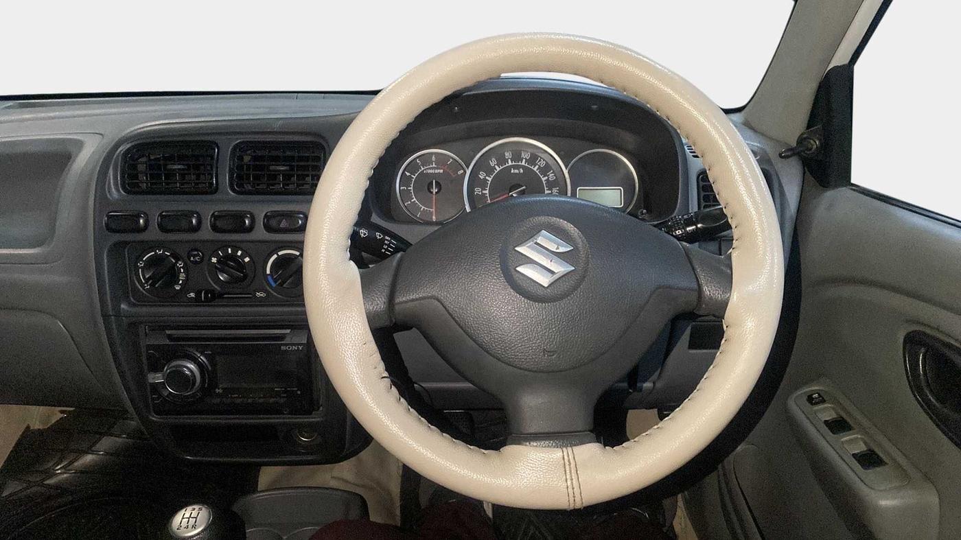 2012 Maruti Alto K10 VXI, Petrol, Manual, 63,557 km, Steering Wheel Close Up