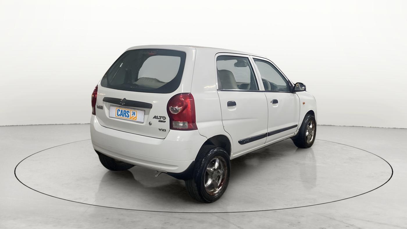 2012 Maruti Alto K10 VXI, Petrol, Manual, 63,557 km, Right Back Diagonal