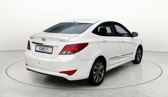 2017 Hyundai Verna 1.6 CRDI SX, Diesel, Manual, 89,903 km, Right Back Diagonal