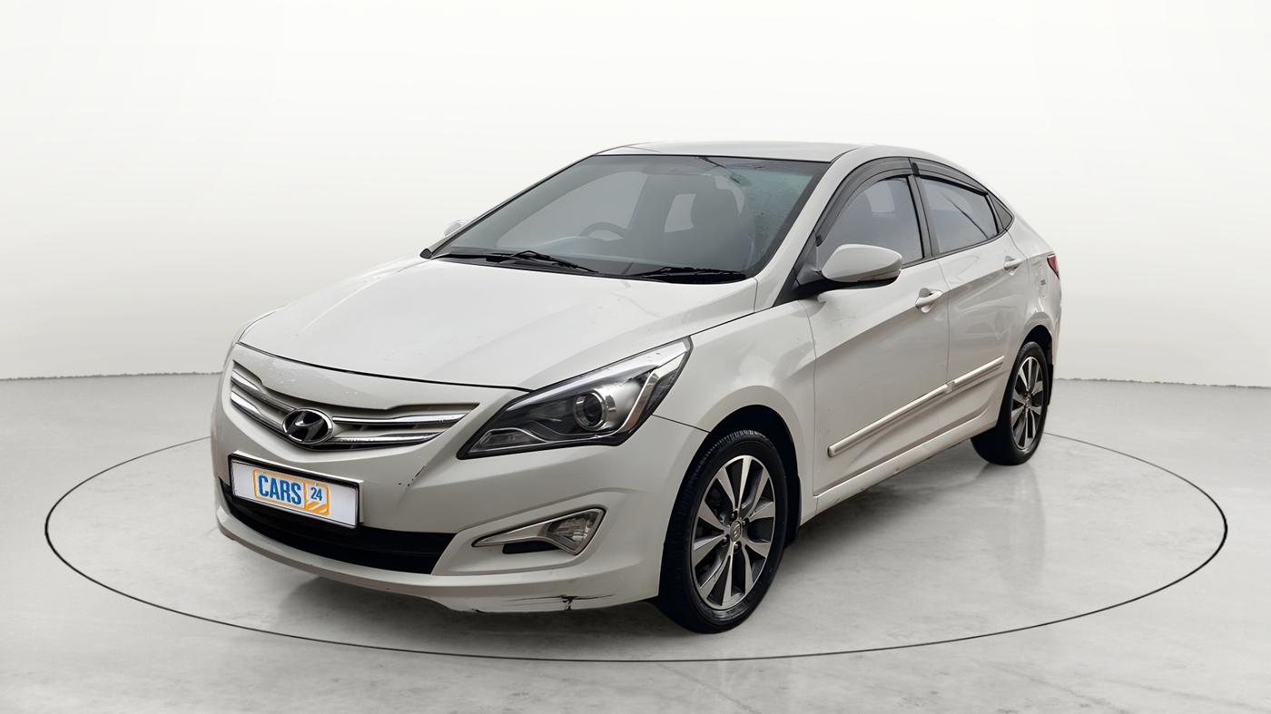 2017 Hyundai Verna 1.6 CRDI SX, Diesel, Manual, 89,903 km, Left Front Diagonal