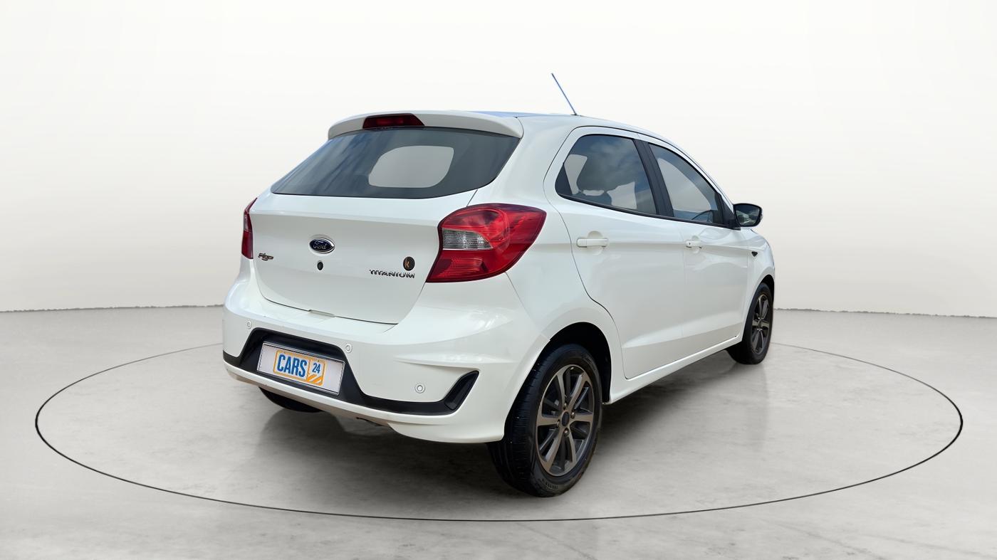 2021 Ford New Figo TITANIUM 1.2 PETROL MT, Petrol, Manual, 28,413 km, Right Back Diagonal