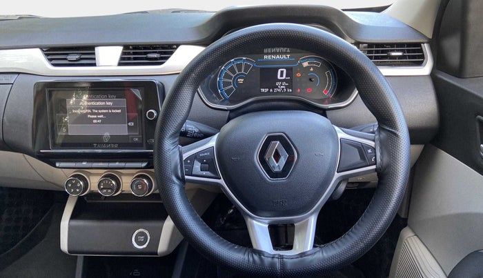 2021 Renault TRIBER RXZ AMT, Petrol, Automatic, 12,206 km, Steering Wheel Close Up