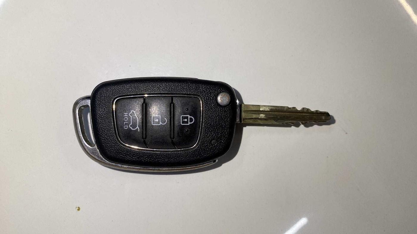 2019 Hyundai Elite i20 SPORTZ PLUS 1.2, Petrol, Manual, 76,312 km, Key Close Up
