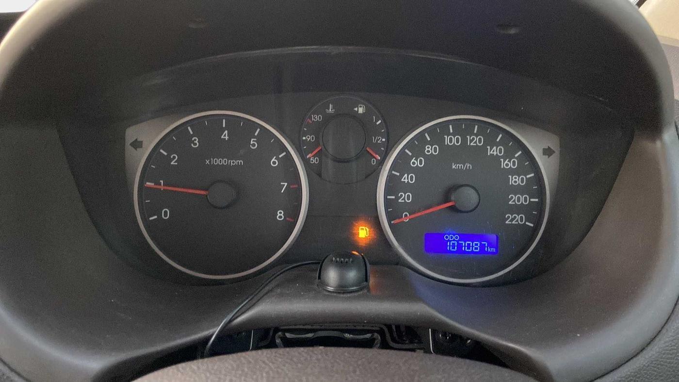2011 Hyundai i20 MAGNA (O) 1.2, Petrol, Manual, 1,07,079 km, Odometer Image