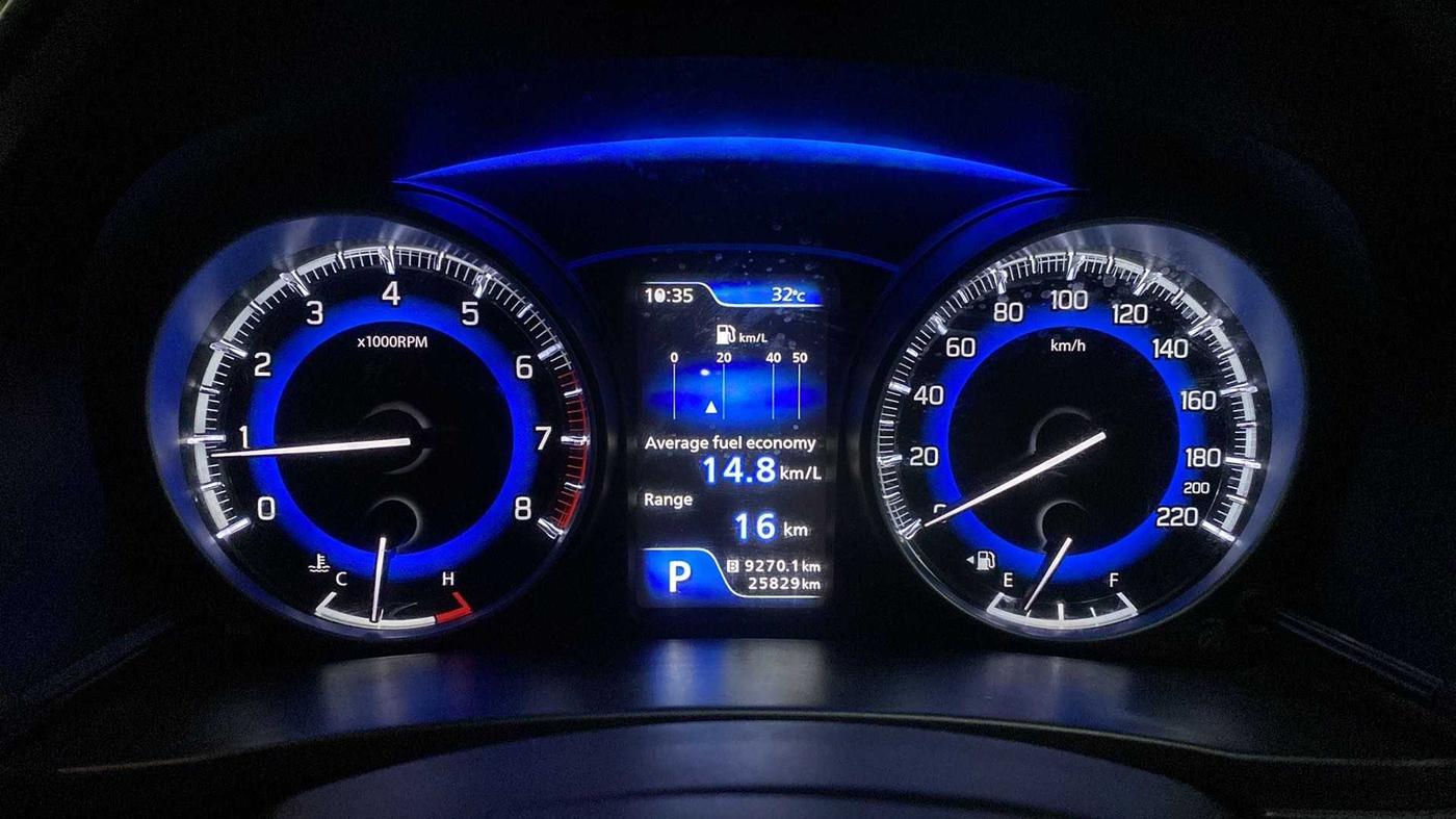 2021 Maruti Baleno ALPHA CVT PETROL 1.2, Petrol, Automatic, 25,819 km, Odometer Image