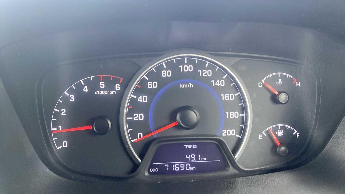 2013 Hyundai Grand i10 ASTA 1.1 CRDI, Diesel, Manual, 71,675 km, Odometer Image