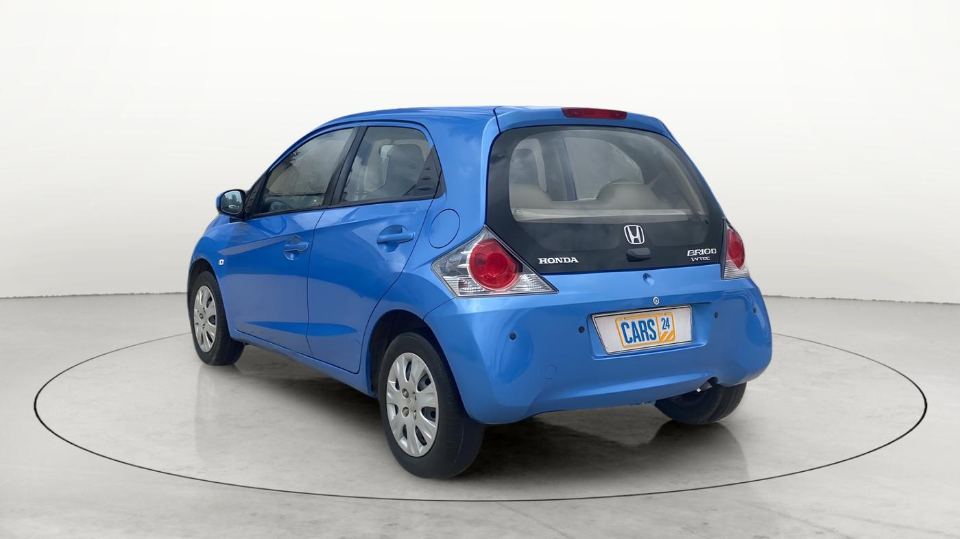 2012 Honda Brio S MT, Petrol, Manual, 29,346 km, Left Back Diagonal